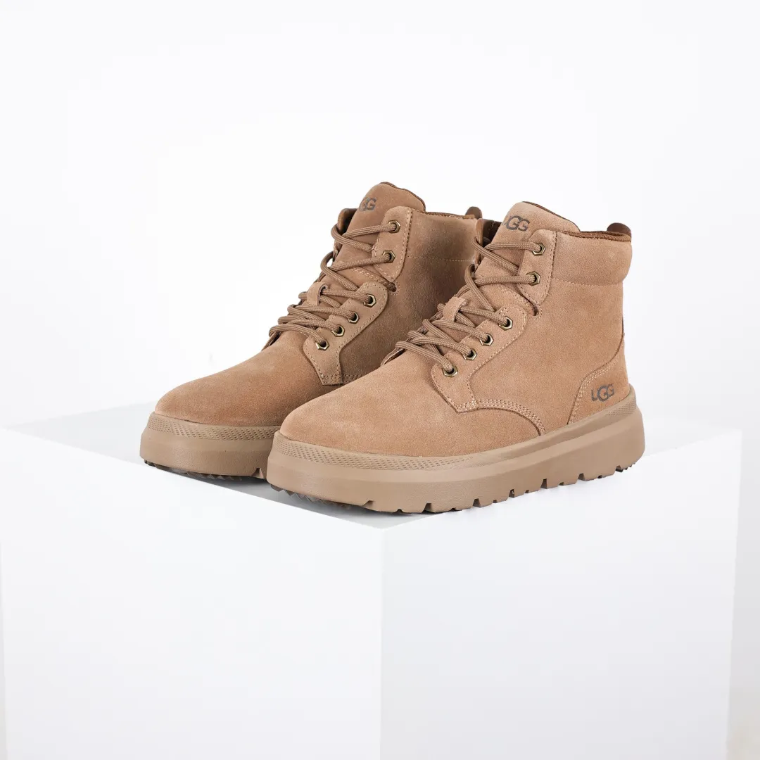 Text price 💰640 Core recommendation Good price UGG sheepskin and fur integrated snow boots men's boots platform foreign trade exclusive UGG Burleigh Boot men's high-top snow boots 1153750 Produced by ten-year-old brand shoemaking foundry production line, paying attention to every detail Longfeng A-grade genuine sheepskin and fur integrated completely following the ZP process. Size: 40 41 42 43 44 45